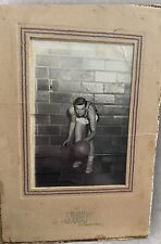 Handsome Basketball Player Vtg B&W Photo Man Uniform Athlete 1930s-40s Gay Int picture