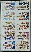 Xcessory Girls Vintage Vending Machine Stickers 10 ct Full Press Sheet Pop Outs picture