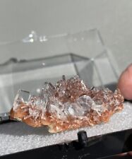 Rare Orange Celestine W/Gemmy Tabular Celestine Crystals-display Box, Russia 20g picture
