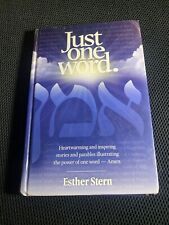 Just one word Amen Esther Stern Jewish Judaism book picture