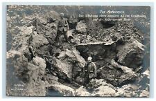 WWI German Soldiers Postcard Gustav Liersch Kr184b Photo Antwerp  picture