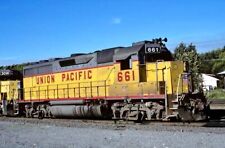 UP 661_EX WP 3512 @ CENTRALIA, WA_SEPT 19, 1987_ORIGINAL TRAIN SLIDE picture