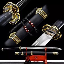 44''Chinese Brotherhood of Blades Combating Dao 1095 Steel Ming Dynasty Sword picture