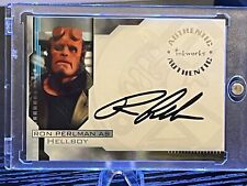2004 Ron Perlman As Hellboy Authentic Autograph Card - Hellboy Franchise 🔥 picture