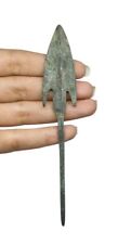 Rare Antique Old Arrowheads Bronze Engraved Roman Greek Historical Collection picture