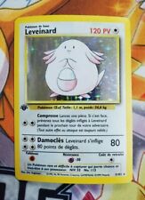 LEVEINARD CHANSEY 3/102 1st EDITION French RARE HOLO Pokemon Card LP-NM picture
