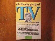 Se-1979 Washington Post TV Channels Mag(HARDEN & WEAVER/DRIVE TIME/JOHNNY CARSON picture