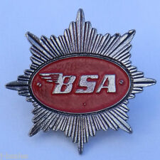 BSA MOTORCYCLE Pin Badge A7 C12 M20 A10 A65 A50 B31 Gold Star Goldstar Bantam picture