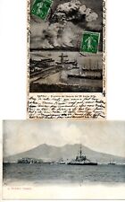 2 CPA OF ITALY: NAPLE LE VESUVE ERUPTION OF 1872 picture