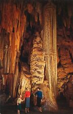 Double Column at Caverns of Luray, Virginia VA vintage unposted postcard picture