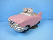 KITTY CUCUMBER-Just Married Pink Cadillac Music Box By Schmid-USED-Good Cond picture