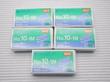 5 boxes Max No.10-1M Staples for MAX HD-10D STAPLER picture