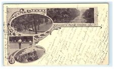 1906 Epworth Park Colfax IA Iowa Early View Postcard picture