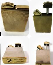 VINTAGE 1950'S W. GERMANY GOLD TONE POCKET PERFUME ATOMIZER CONSUL AMOR picture