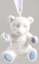 Wedgwood Baby'S First Christmas Baby's 1st Teddy Bear - Blue - Boxed 11659052 picture