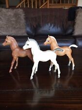 Breyer Vintage Traditional Family Arabian Foals Lot Of 3 1962-1971 Pre USA Stamp picture