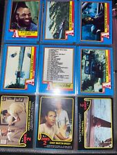 A-Team Cards by topps 1982 picture
