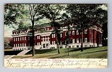 Bethlehem PA-Pennsylvania Williams Hall Lehigh University Vintage c1907 Postcard picture