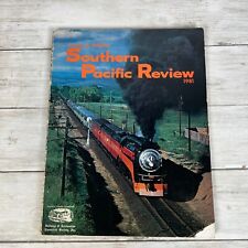 Southern Pacific Review 1981 Book SC Pacific Coast Locomotives Strapac Used picture