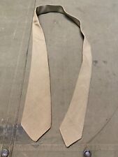 ORIGINAL WWII US ARMY OFFICER, NCO AND EM CLASS A KHKAI TIE picture