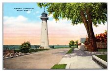 Historic Lighthouse, Biloxi, Mississippi Postcard picture