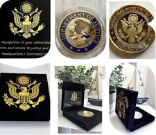 DOJ United States DEPARTMENT OF JUSTICE Challenge Coin USA picture
