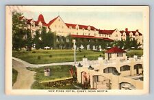 Digby NS, New Pines Hotel, Nova Scotia Canada Vintage Postcard picture