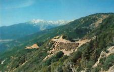 Crestline CA California, Old Baldy's Peak, Rim O' World Highway Vintage Postcard picture