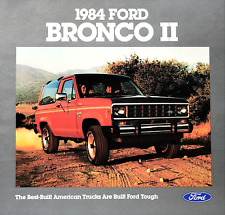 1984 FORD BRONCO II SALES BROCHURE CATALOG ~ 16 PAGES ~ 11