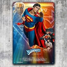 Superman Movie Metal Poster - Collectable Tin Sign - 20x30cm picture