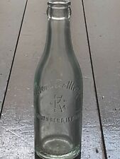 Antique SOUTH BEND BOTTLING WORKS-South Bend, INDIANA-IN-SODA BOTTLE picture