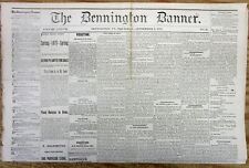 1877 newspaper MORMON leader BRIGHAM YOUNG DEAD Salt Lake City UTAH TERRITORY picture