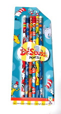 Dr.  Seuss Pencils 6 Pk Cat in Hat One Fish Two Fish Green Eggs School Supplies picture