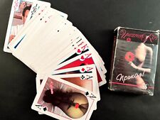 NEW 1990s Soviet Vintage Erotic Adults 54 PLAYING CARDS Deck Naked Woman USSR picture