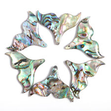 5X Natural Abalone Shell Pendants Charms Fishtail Shell Pendants for Jewelry DIY picture