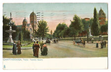 Chattanooga TN Postcard Fountain Square TUCKS c1910 picture