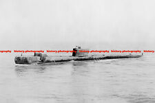F015975 HMS Explorer Submarine In The Sea 1956 picture