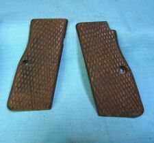 FN Browning Hi Power HP High Power P35 Wood Hand-Checkered Grips picture