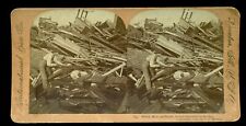 1900 Hurricane Galveston Texas Stereoviews Clearing debris &  bodies picture