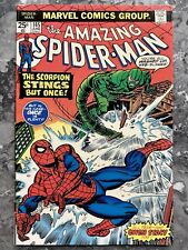 AMAZING SPIDER-MAN #145 GWEN STACY CLONE & SCORPION APPEARANCE *1975* VG/F (5.0) picture