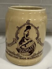 Vintage Schlitz globe logo ceramic beer mug picture