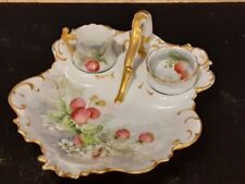 Antique Giraud Limoges France Hand Painted Artist Signed Serving Set picture