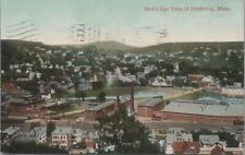 Postcard Bird's Eye View Fitchburg MA  picture