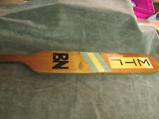 Vintage Sigma Tau Gamma Hand Made Wood Pledge Paddle Fraternity BN w/Stripes picture