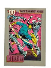 Brand New: Vintage 1992 Impel DC Comics The Guardian Trading Card picture
