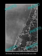 OLD 8x6 HISTORIC PHOTO OF RIO GRANDE NEW JERSEY AERIAL VIEW OF THE AREA c1960 picture