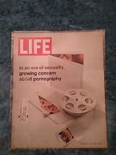 Life Magazine August 28, 1970 Sexuality Pornography Signed 2X Walter J. Hickel picture