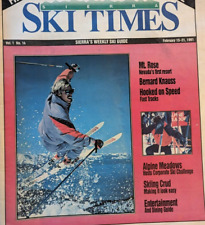 1991 Sierra Ski Times Bill Johnson Franz Klammer Kiki Cutter Suzi Chaffee picture