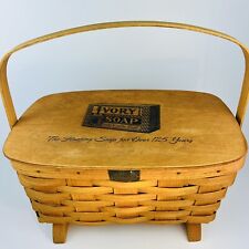 Peterboro Basket 2004 Lidded P & G Ivory Soap Anniversary Edition With Handle picture