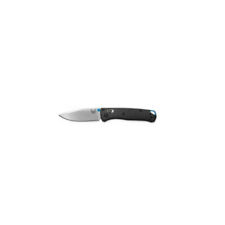 Benchmade Mini Bugout AXIS Folding Knife Satin Plain Blade Carbon Fiber Handles picture